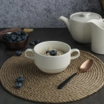 Бульонная чашка с ручками 350 мл,фарфор "NOBLE" серия "Simply Plus"