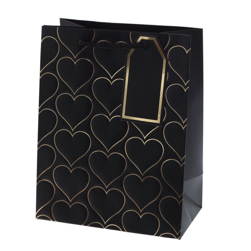 GAEM Пакет подарочный S (бумага 210г/м2, блок 12шт), L18 W10 H23 см, 4в.