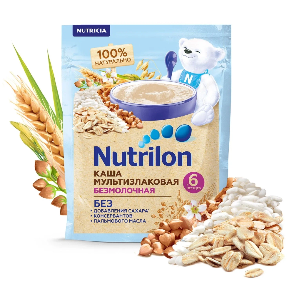 Каша Nutrilon безмолочная Мультизлаковая 180г