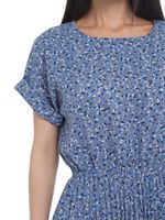 Платье Сабрина (гофре,блу) Diolche