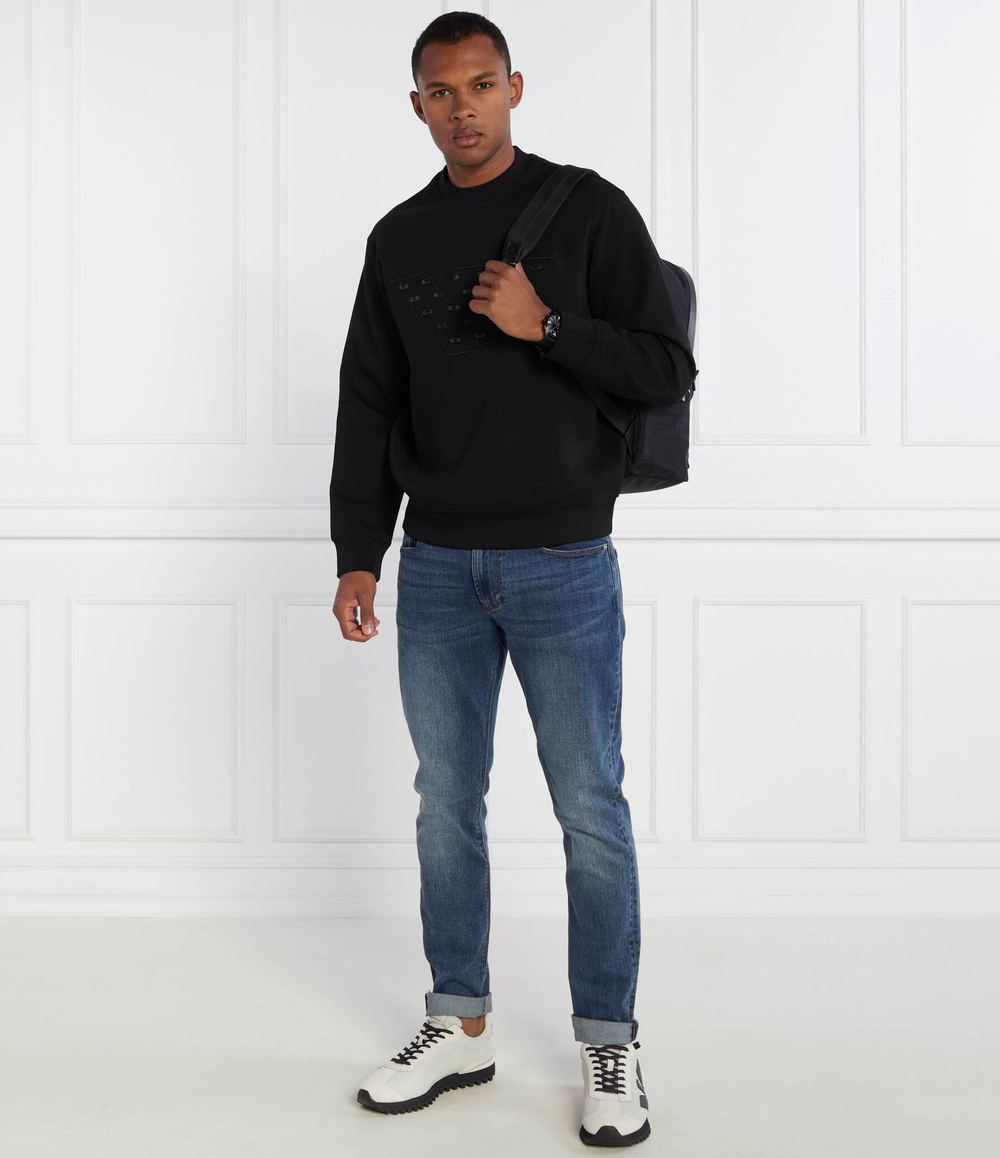 Худи Emporio Armani - черный(6R1ME7 1JHSZ)