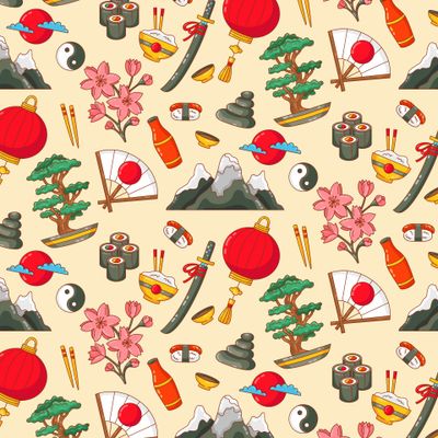 Японский принт