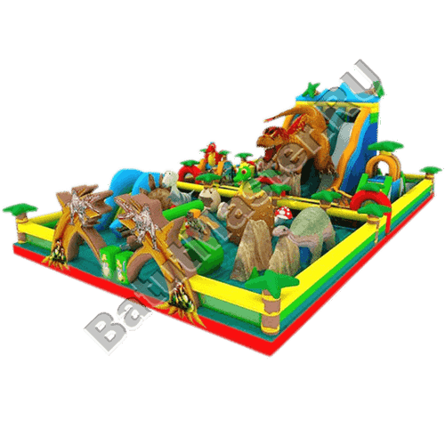 Коммерческий надувной батут "Динопарк"
