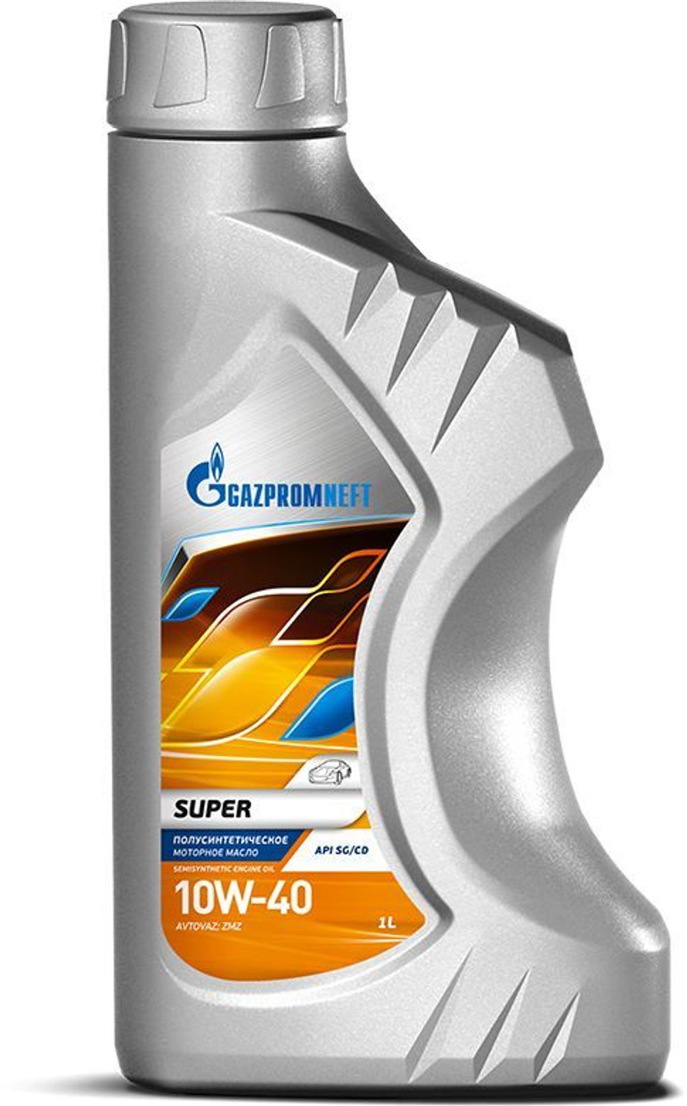 Моторное масло Gazpromneft Super 10W-40, полусинтетическое, 1 л