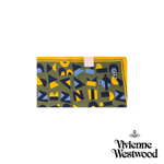 VIVIENNE WESTWOOD ПЛАТОК ЗЕЛЕНЫЙ С ПРИНТОМ И ВЫШИВКОЙ ЛОГОТИПА