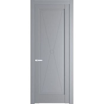 Межкомнатная дверь эмаль Profil Doors 1.1.1PM смоки глухая
