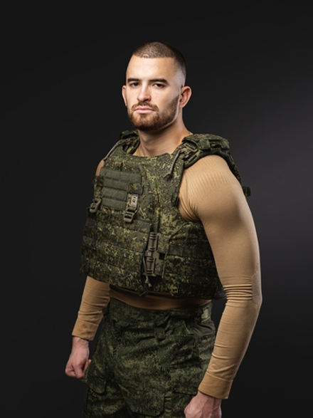 Бронежилет БАЗАПРО СВМП с капами и быстросбросами TOGA UNIT