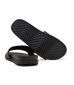 Кожаные шлепанцы Tommy Hilfiger - черный(FM0FM05031)