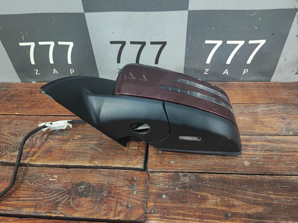 Зеркало левое 13 pin Mercedes GL GLS (X166) 12-16 Б/У Оригинал A1668101116