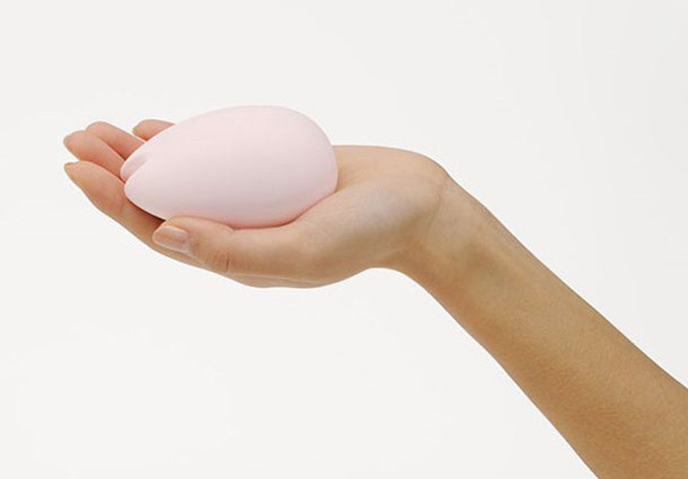 Нежно-розовый вибромассажер 8см Tenga Iroha Sakura IHM-03