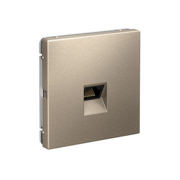 Розетка компьютерная ArtGallery RJ45 кат.5E механизм шампань SE GAL000583