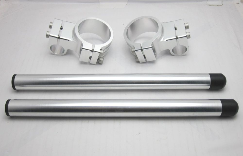 Клипоны для мотоцикла диаметром 50mm Серебряный