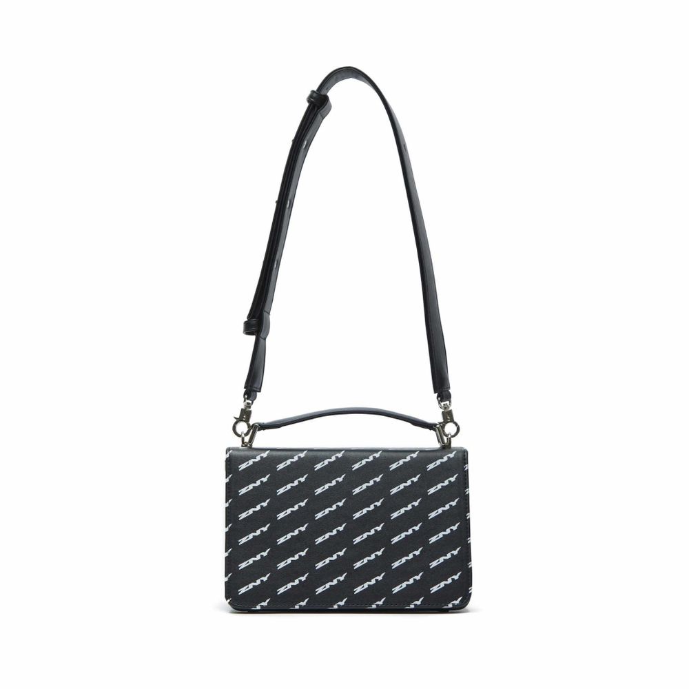 Купить Сумка через плечо ZNY MONOGRAM SS22 Черная Сумка через плечо ZNY MONOGRAM SS22 Черная