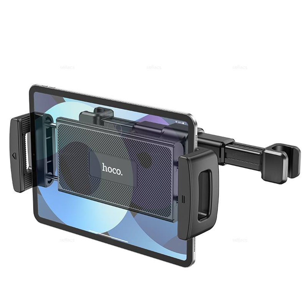 Автомобильный подголовник Hoco CA121 для планшетов (black)