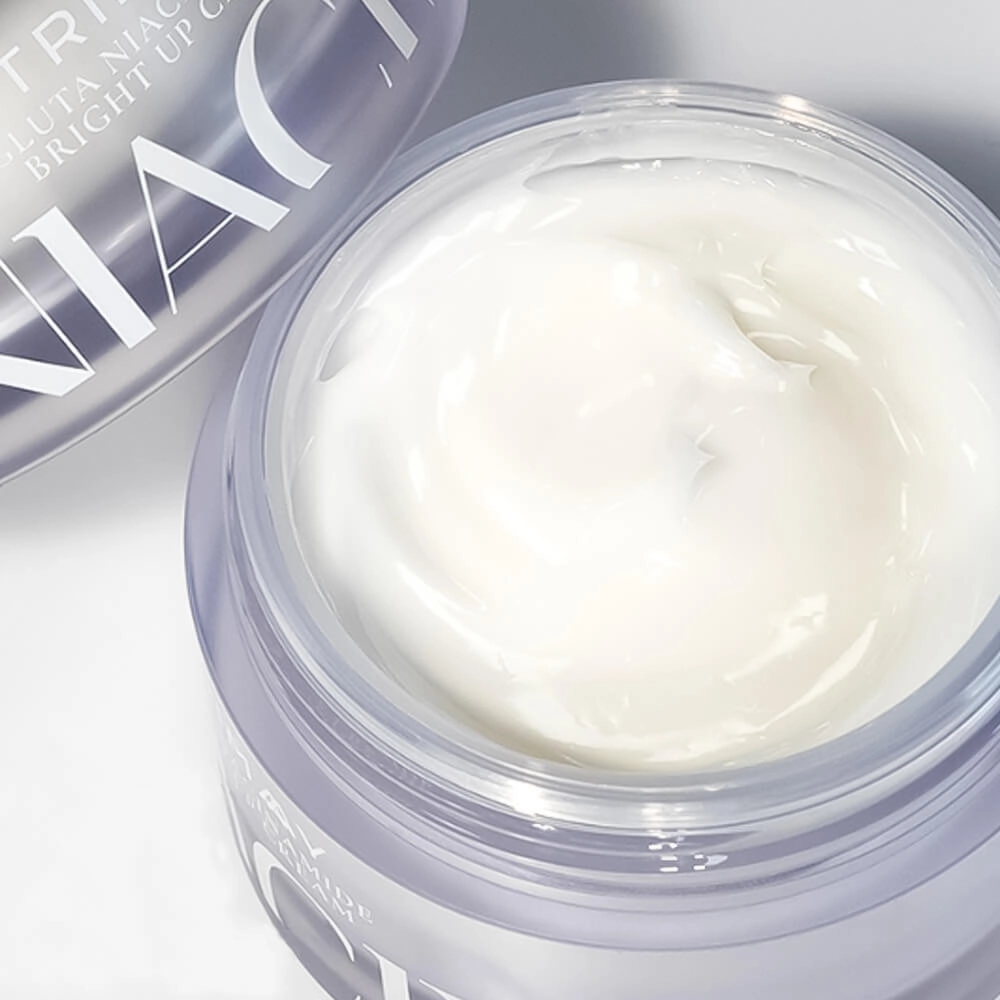 Осветляющий крем на основе рисовых отрубей с ниацинамидом Trimay Gluta Niacinamide Bright Up Cream,