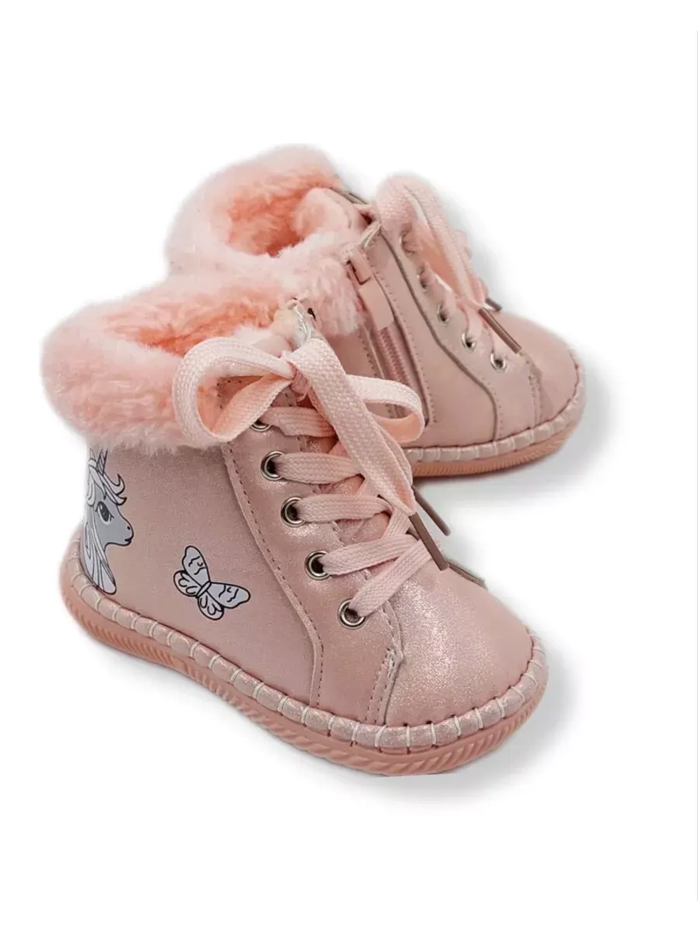 Ботинки-пинетки демисезонные детские для малышки