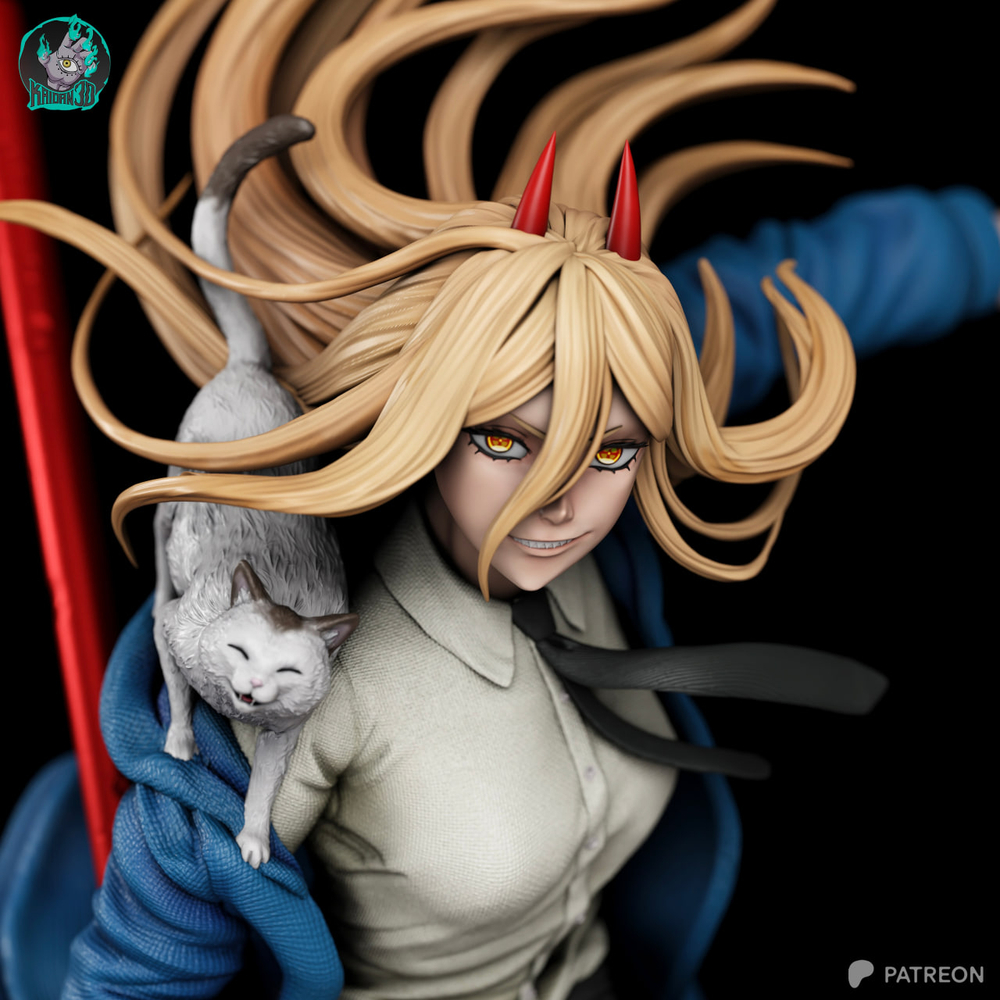 Повер Человек-бензопила Фигурка Power Chainsaw Man