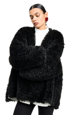 Анорак двусторонний Curly Black