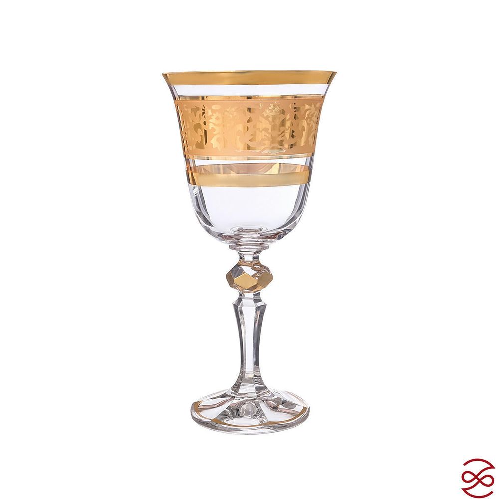 Набор бокалов Star Crystal Смальта Кристина 220мл (6 шт)