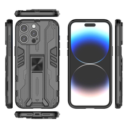 Противоударный чехол с подставкой Transformer для iPhone 15 Pro Max