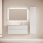 Тумба подвесная SANCOS Folk  правая 1195х445х500, c двумя ящиками оснащенными доводчиками, Bianco, арт.FL120RW