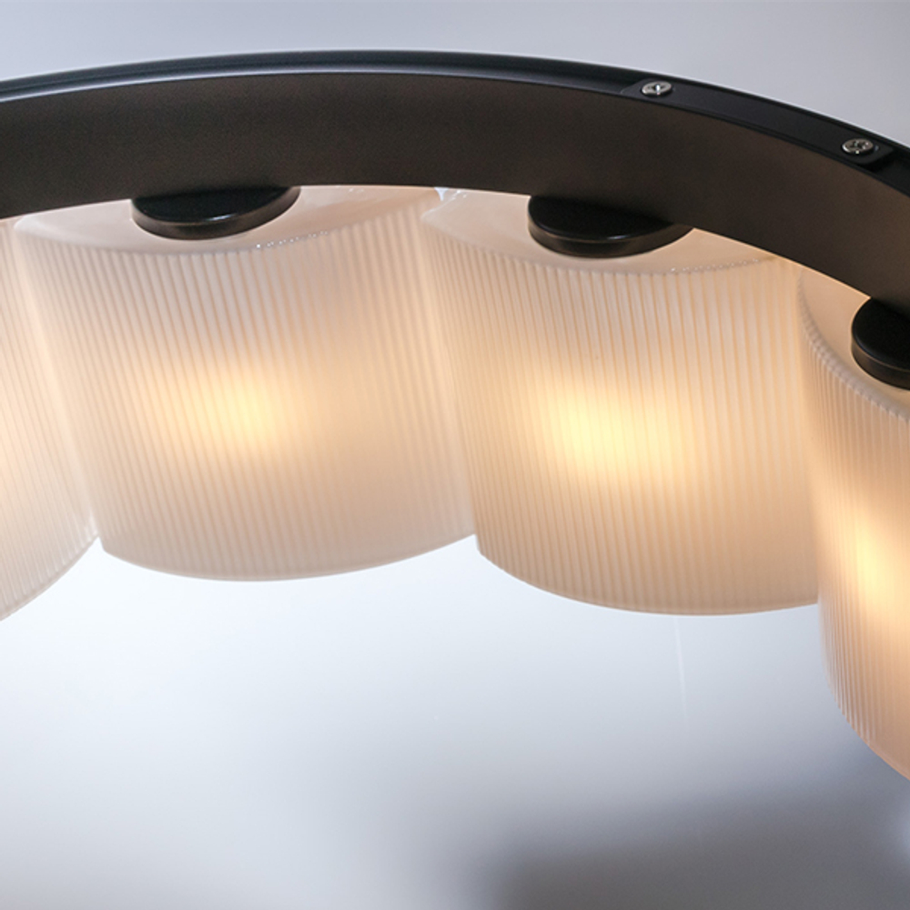 812126 Люстра NIBBLER 12х6W(Led) G9 ЧЕРНЫЙ/БЕЛЫЙ