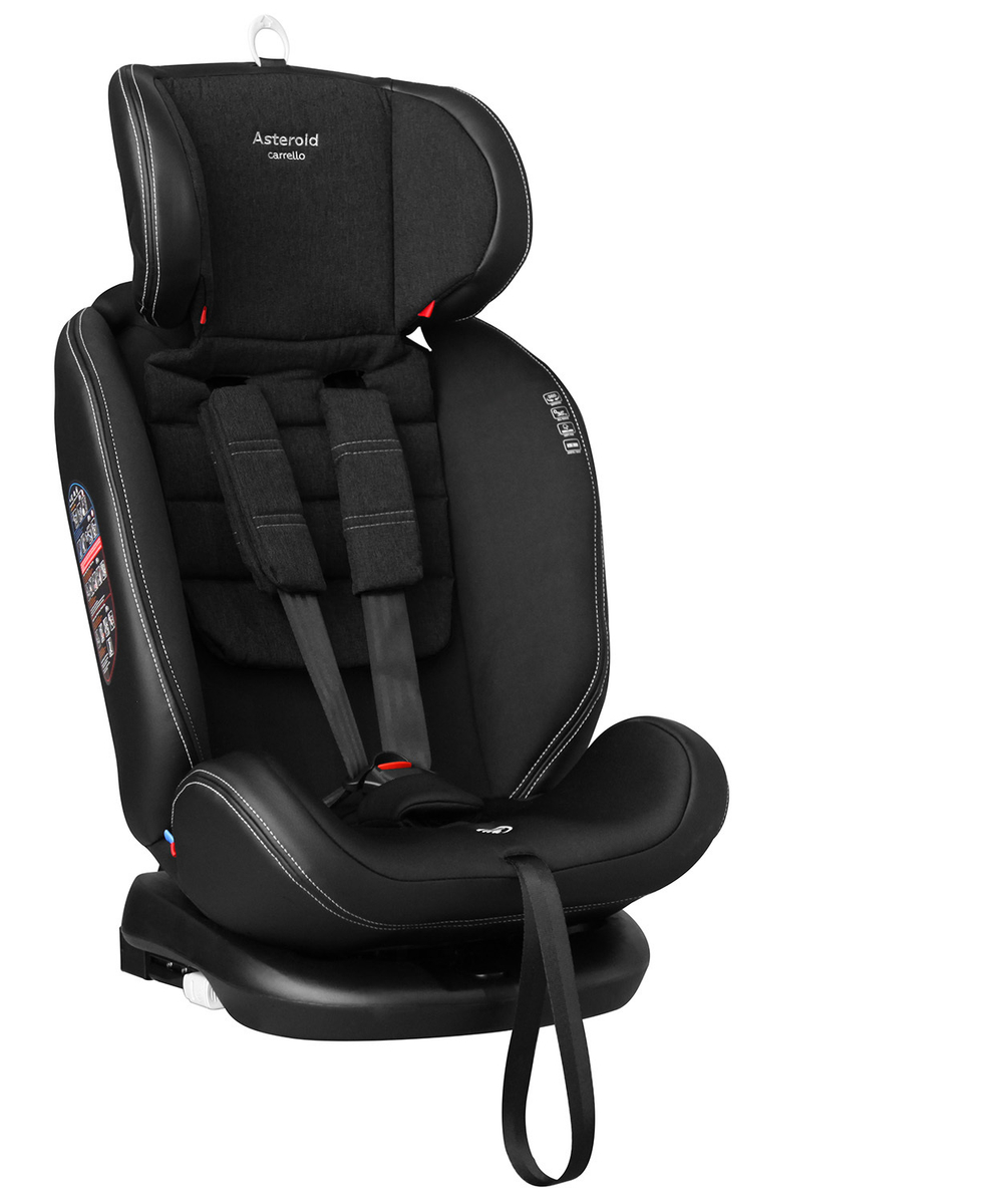 Детское автокресло Carrello Asteroid Magnet Grey 2024 (Isofix,  c поворотом на 360°.