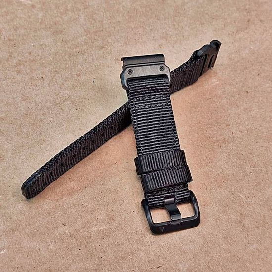 Ремешок Tactix 20 мм нейлоновый тактический для Garmin Fenix 7S, Fenix 6S, Fenix 5S, Instinct 2S, Epix Pro Gen 2 (42 mm) быстросъемный QuickFit