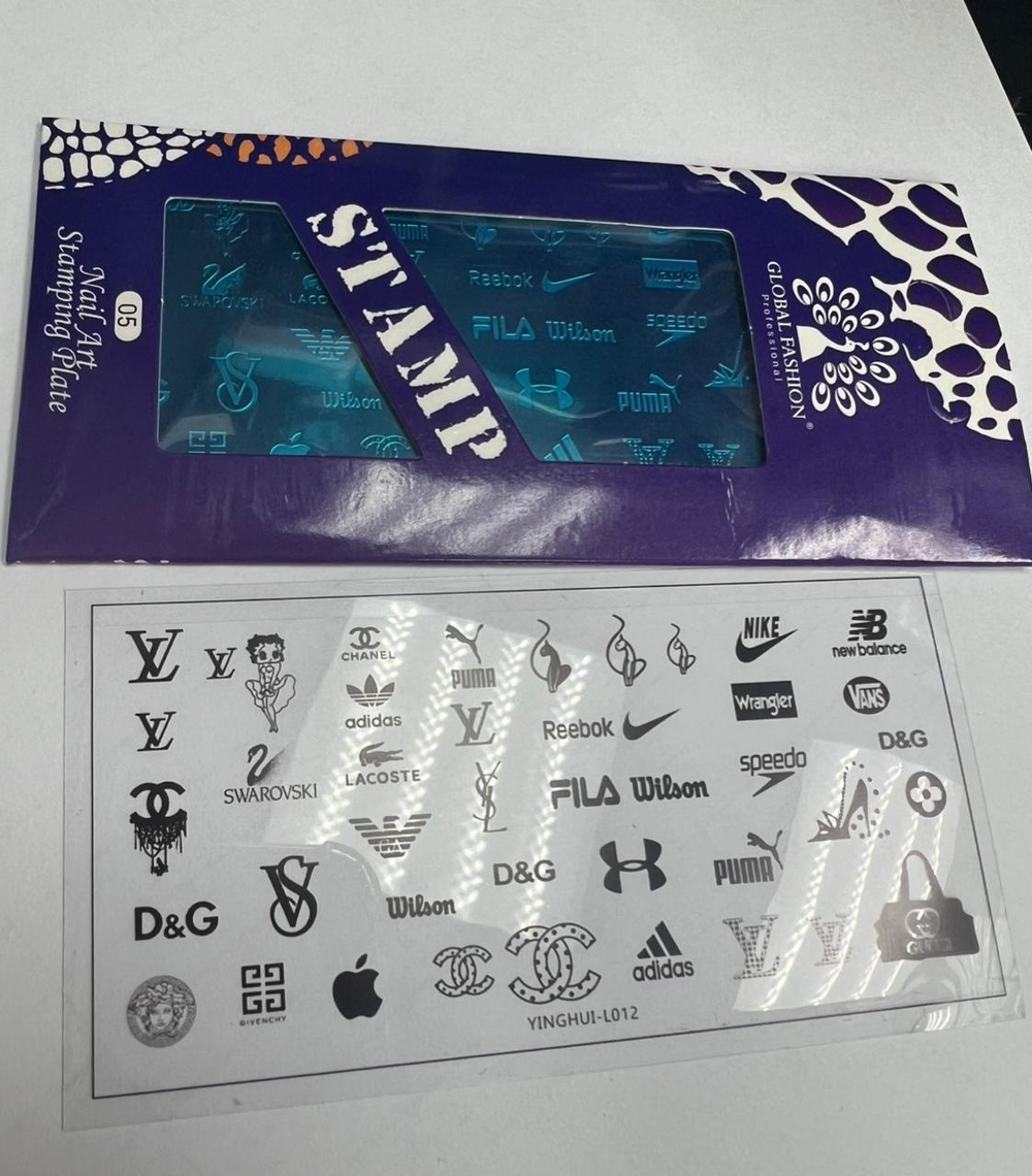 Пластины для стемпинга