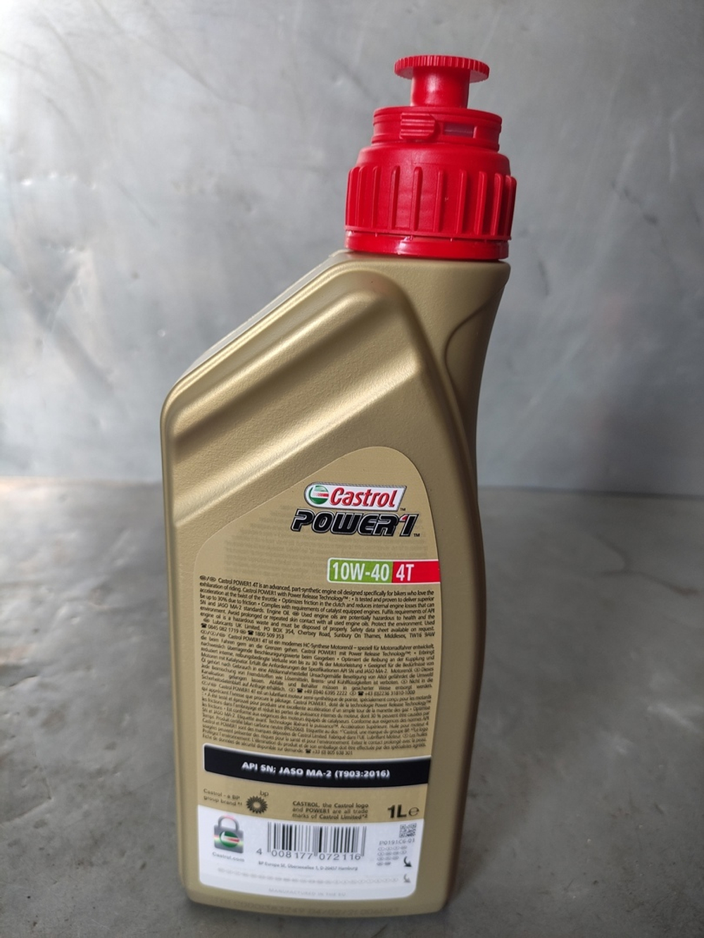 масло 4T Castrol Power1 10-w40 1 литр.
