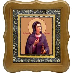 Мария Магдалина равноапостольная, святая мироносица. Икона на холсте.