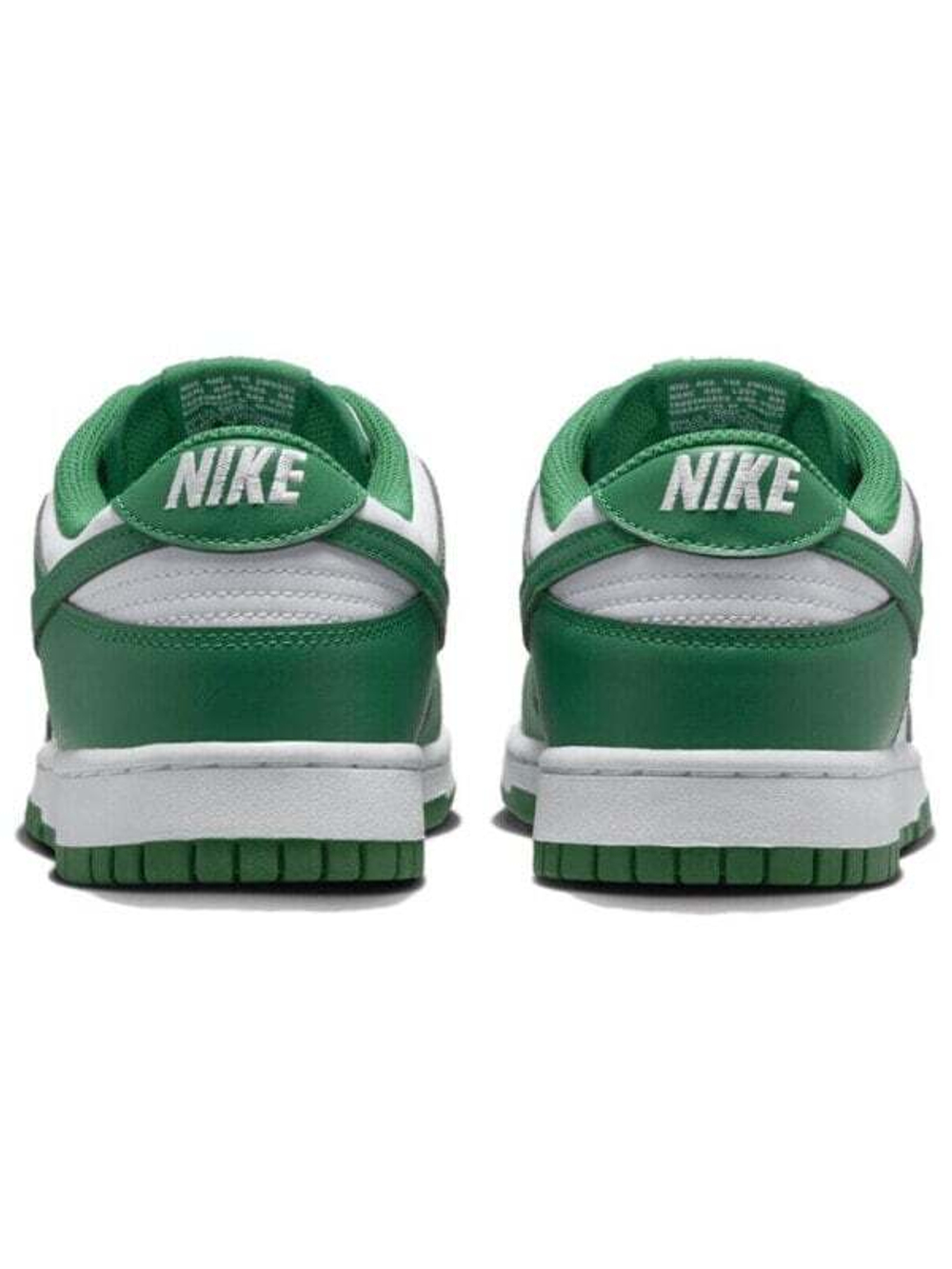 Nike Dunk Anti-Slip Wear-Resistant Кроссовки бело-зеленые