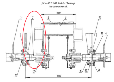 ДС-168 55.01.113 Вал