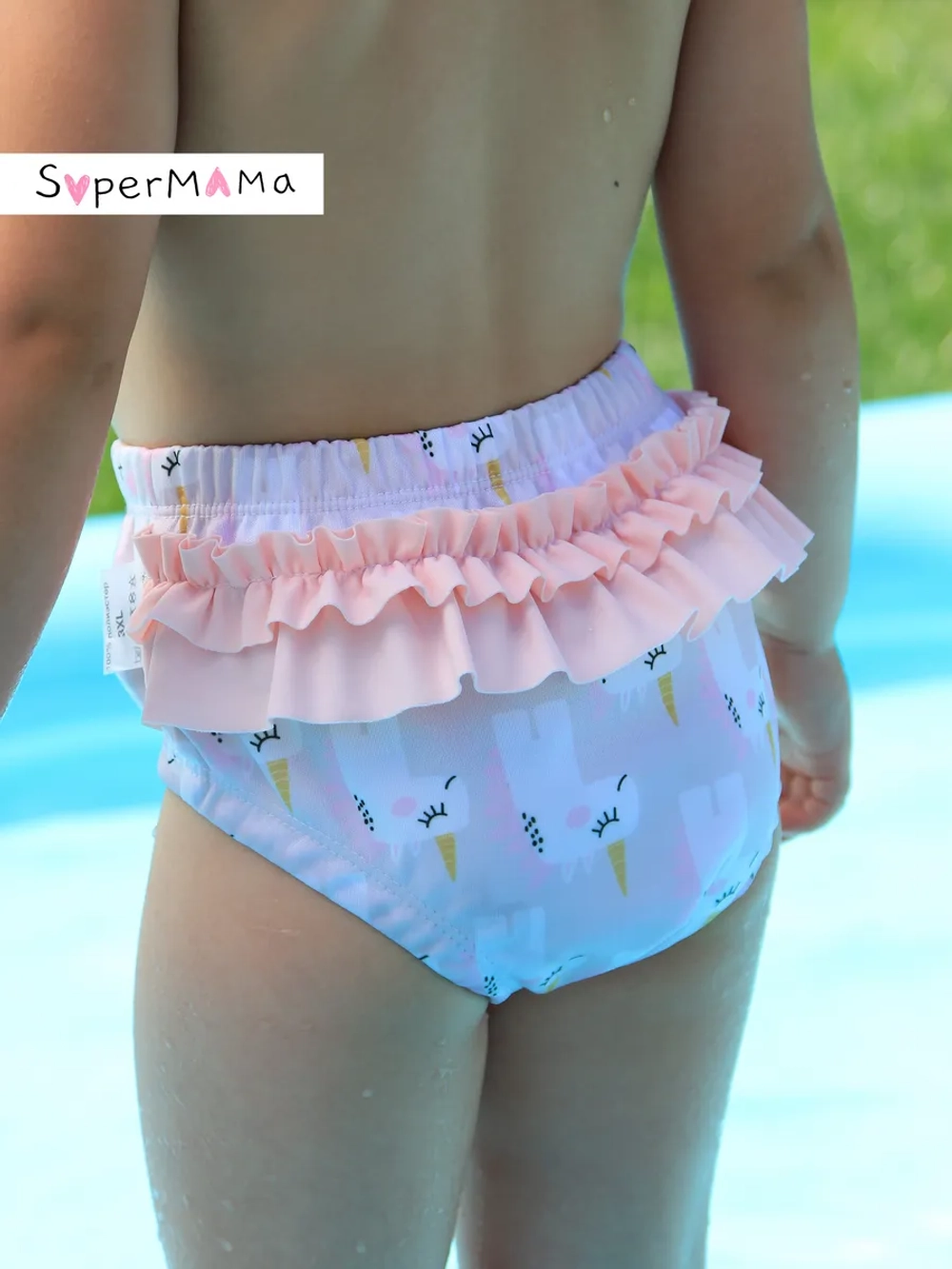 Подгузник трусики для плавания бассейна многоразовый