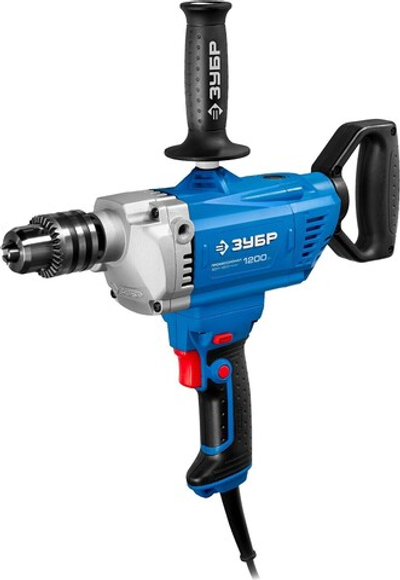 ЗУБР 1200 Вт, 16 мм, дрель-миксер, Профессионал (ЗДМ-1200 РММ2)