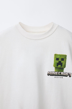 Футболка с принтом minecraft © mojang ab. ™