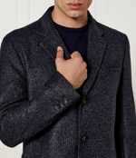 Пальто H-Hyde BOSS BLACK - темно-синий(50528132)