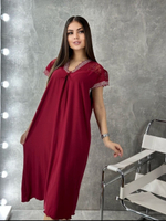 Сорочка крыл 0031/2 бордовый