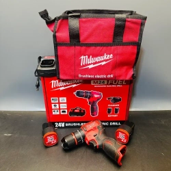 Шуруповерт аккумуляторный бесщеточный Milwaukee 24V / 2АКБ / +сумка