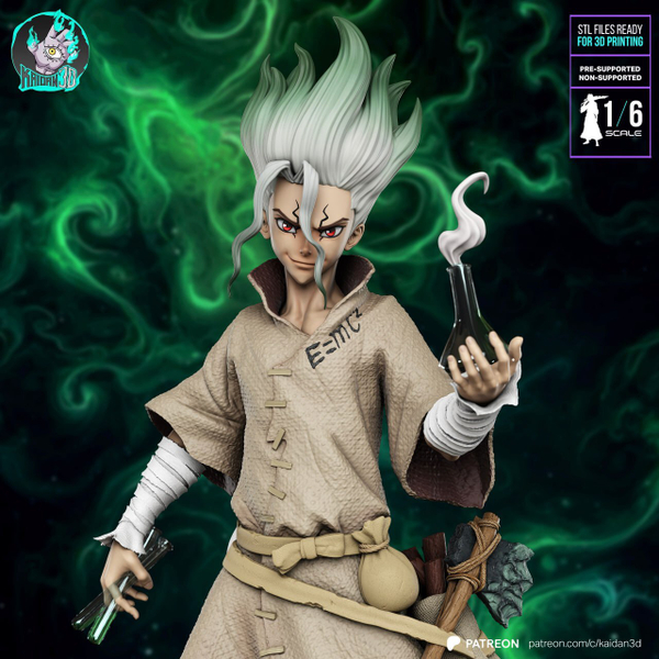 Сэнку Исигами Доктор Стоун Фигурка Senkuu Ishigami Dr. Stone