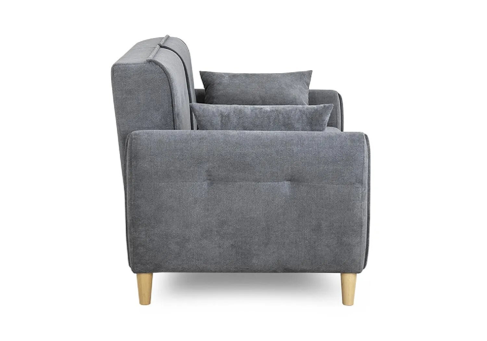 Диван-кровать Лея, спальное место 138х198, велюр, еврокнижка