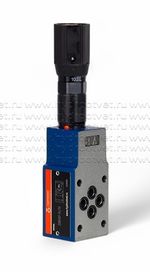ZDB6VB2-4X/50V - Предохранительный клапан Ду 6 модульного монтажа с давлением регулировки до 50 бар, в каналах B → T, регулировка винтом