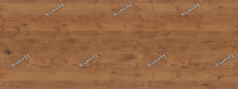 Алюминиевая композитная фасадная панель PlastCover 4/0,4 FR 1500×4000, цвет 2205 Орех Тоскана AluHype
