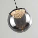 Подвесной светодиодный светильник Modelux ML.2338.180 BK-BK