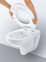 Унитаз Grohe Bau Ceramic 39351000 подвесной с сиденьем Микролифт