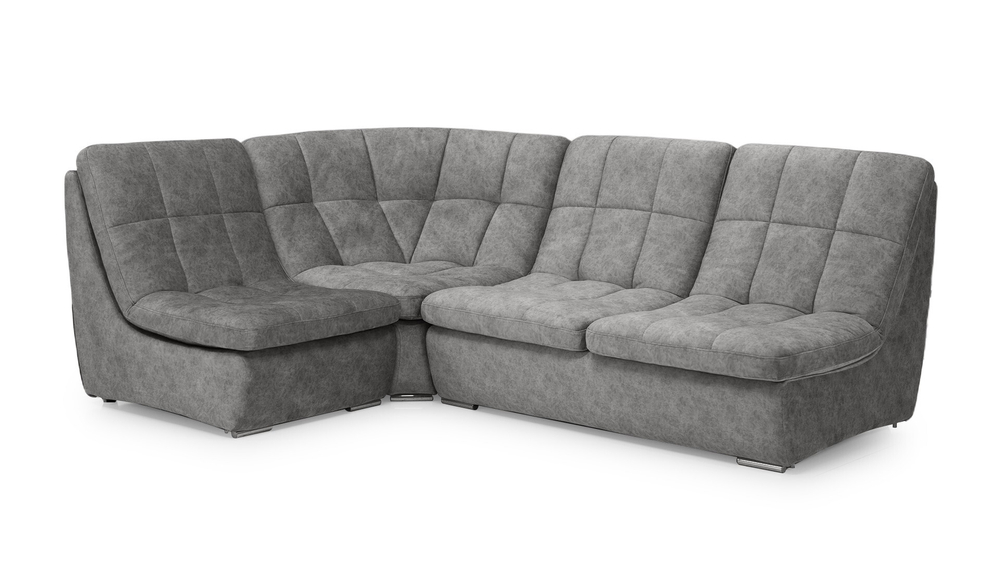 Угловой диван Палермо (л207) 264*187*85 см,   Нераскладной Фиеста в наличии