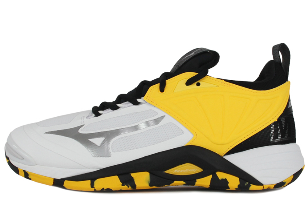 Mizuno Wave Momentum 2 "White Yellow"