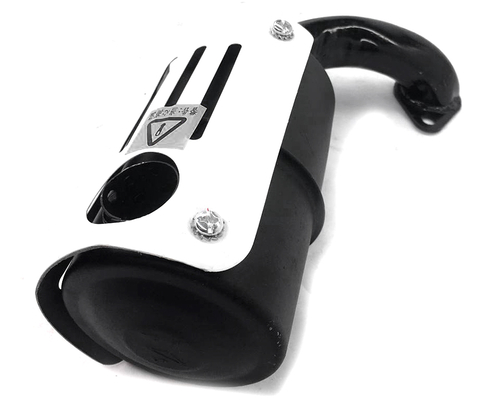 Глушитель с коленом 180N