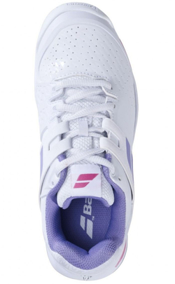 Детские теннисные кроссовки Babolat Propulse All Court Girl - White