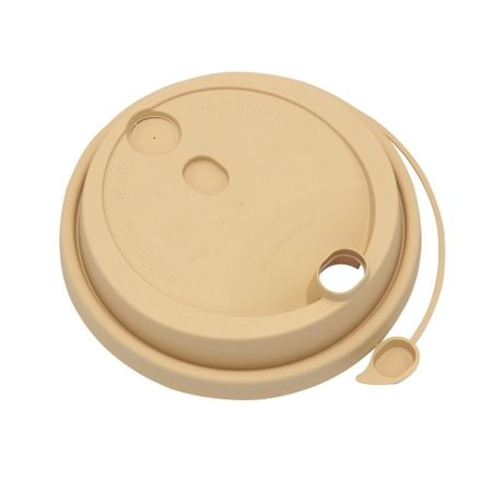 Крышки для стаканов 80мм с закрыв.носиком "Крафт" (50/1000шт)